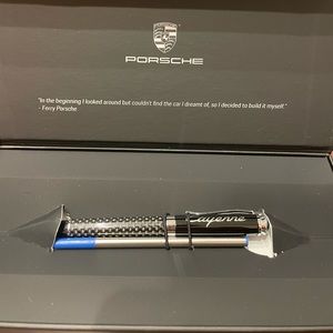 Porsche Cayenne Carbon Fiber Ballpoint Pen with Filler